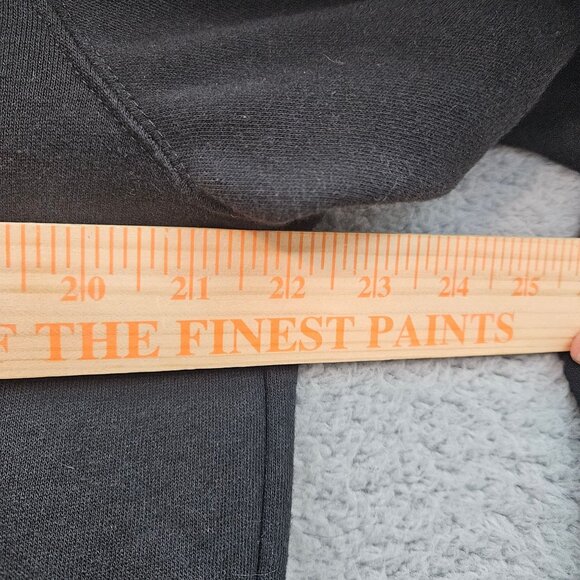 The North Face Black Hooded Sweatshirt Mens M Cotton Blend - Picture 4 of 5